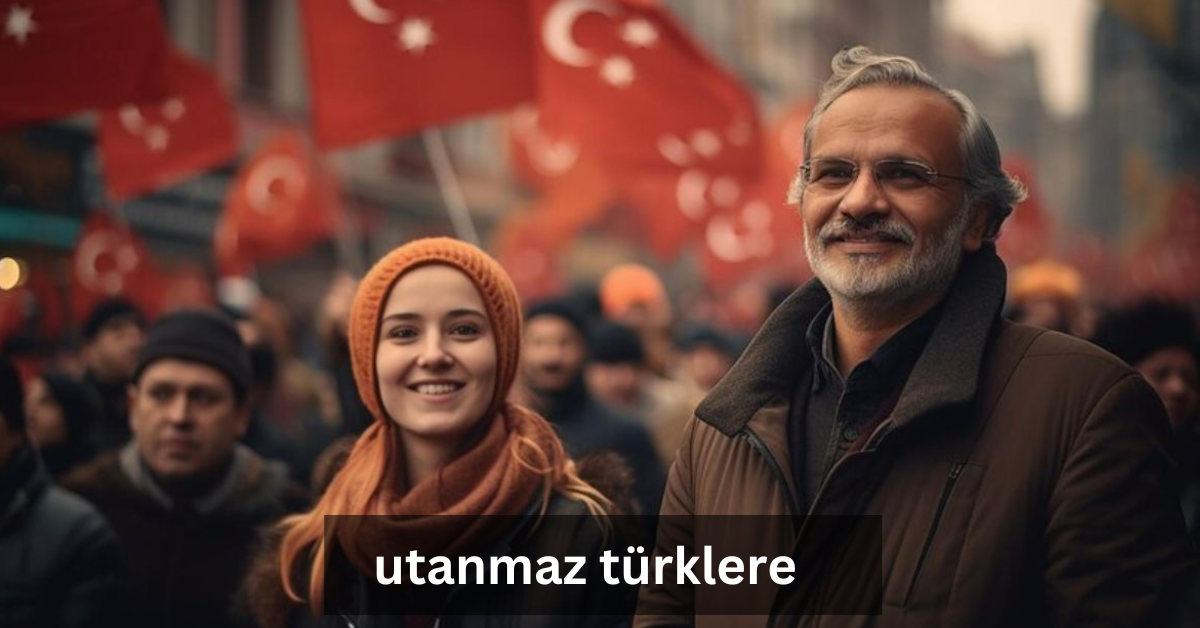 utanmaz türklere